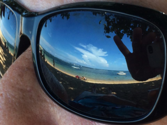 Bali - Zicht op strand van Sanur