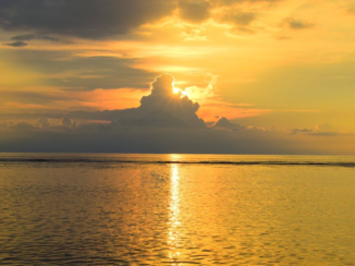 Indonesie - Sunset beertje