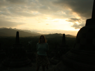 Rondreis Bali & Java - Borobudur by sunset