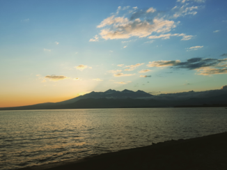 Rondreis Bali, Java & Lombok - Zonsopkomst vanaf Gili Air met de Rinjani vulkaan op Lombok