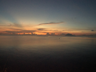 Manado - Sunset at manado