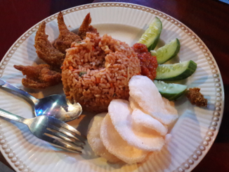 Indonesie - Nasi goreng met garnalen