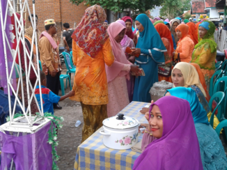 Indonesie - Bij een trouwfeest in soro, dompu op het eiland Sumbawa