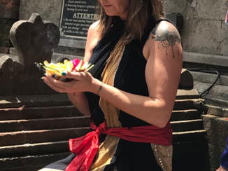 Bali - Cleaning myself