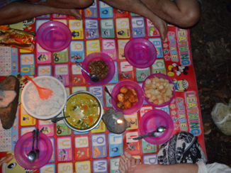 Sumatra - Kleine rijsttafel