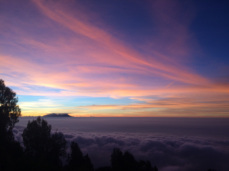 Indonesie - Zonsondergang bij de Bromo