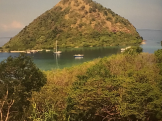 Lombok - Uit zicht van uit Labuhanbajo