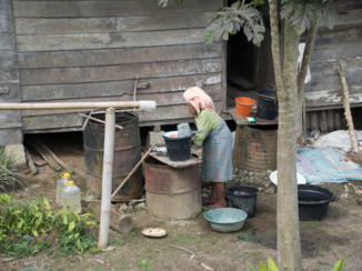 Sumatra - Dokan Karonese village