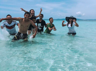 Sulawesi - Local family members at Nain
