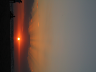 Bali - Ondergaande zon kutabeach