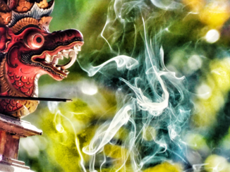 Bali - Wierook offer